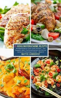 Produktbild: 25 Kohlenhydratarme Rezepte - Band 2