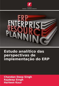 Produktbild: Estudo anal&iacute;tico das perspectivas de implementa&ccedil;&atilde;o do ERP