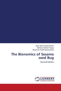 Produktbild: The Bionomics of Sesame seed Bug