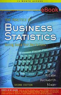 Produktbild: Practice of Business Statistics eBook and SPSS Version 17 CD-ROM