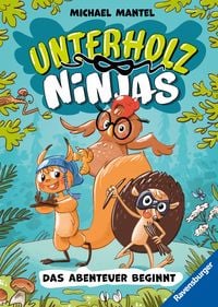 Produktbild: Unterholz-Ninjas, Band 1 - Das Abenteuer beginnt