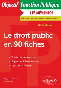 Produktbild: Le droit public en 90 fiches