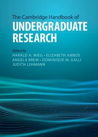 Produktbild: Cambridge Handbook of Undergraduate Research