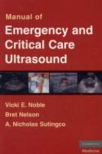 Produktbild: Manual of Emergency and Critical Care Ultrasound