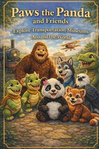 Produktbild: Paws the Panda and Friends Explore Transportation Museums Around the World