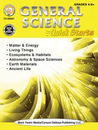Produktbild: General Science Quick Starts Workbook