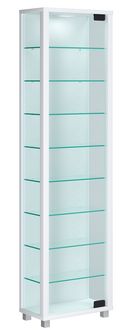 Produktbild: Holz Glas Stand Vitrine Sammelvitrine Edana Maxi