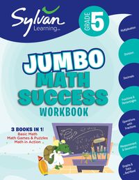 Produktbild: Sylvan Learning: 5th Grade Jumbo Math Success Workbook