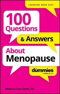 Produktbild: 100 Questions & Answers About Menopause For Dummies