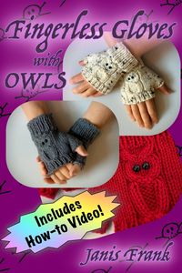 Produktbild: How to Knit Fingerless Gloves - with OWLS!