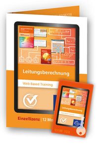 Produktbild: Leitungsberechnung - Web Based Training - Freischaltcode auf Keycard