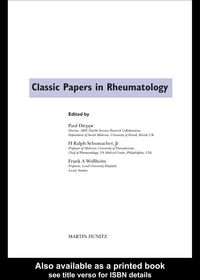 Produktbild: Classic Papers in Rheumatology