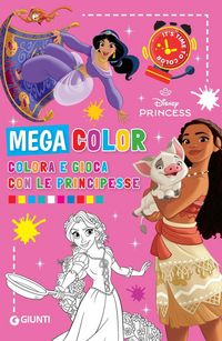 Produktbild: Colora e gioca con le principesse. Mega color. Disney princess