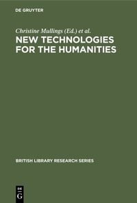 Produktbild: New Technologies for the Humanities