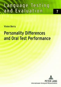 Produktbild: Personality Differences and Oral Test Performance