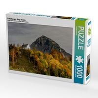 Produktbild: CALVENDO Puzzle Sch&ouml;llanger Burg Kirche | 1000 Teile Lege-Gr&ouml;&szlig;e 64x48cm Foto-Puzzle f&uuml;r gl&uuml;ckliche Stunden