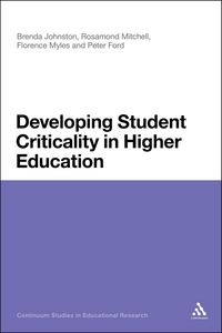 Produktbild: Developing Student Criticality in Higher Education