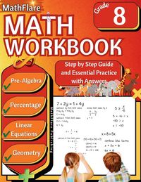 Produktbild: MathFlare - Math Workbook 8th Grade