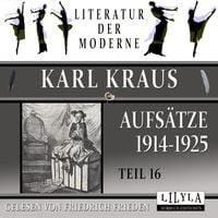 Produktbild: Aufs&auml;tze 1914-1925 - Teil 16