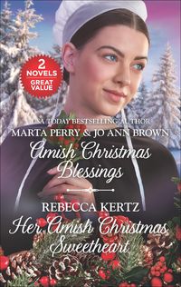 Produktbild: Amish Christmas Blessings and Her Amish Christmas Sweetheart