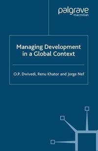 Produktbild: Managing Development in a Global Context