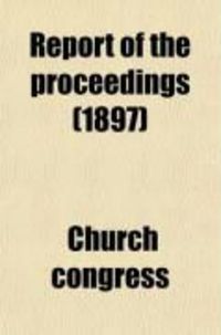 Produktbild: Report of Proceedings
