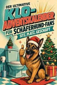 Produktbild: Der ultimative Klo-Adventskalender f&uuml;r Sch&auml;ferhund-Fans