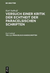 Produktbild: Paracelsus-Handschriften
