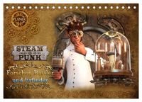 Produktbild: Steampunk - Forscher, Bastler und Erfinder (Tischkalender 2026 DIN A5 quer), CALVENDO Monatskalender