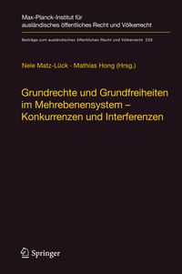 Produktbild: Grundrechte und Grundfreiheiten im Mehrebenensystem &ndash; Konkurrenzen und Interferenzen