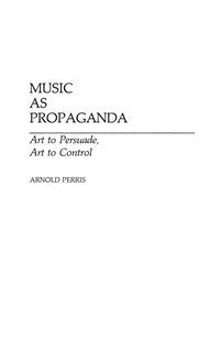 Produktbild: Music as Propaganda