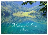 Produktbild: Malerische Seen in Bayern (Wandkalender 2026 DIN A3 quer), CALVENDO Monatskalender