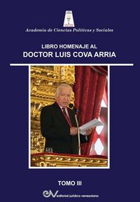 Produktbild: Obra Homenaje Al Dr. Luis Cova Arria. Tomo Iii