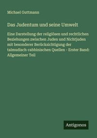 Produktbild: Das Judentum und seine Umwelt