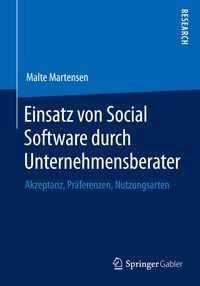 Produktbild: Einsatz von Social Software durch Unternehmensberater
