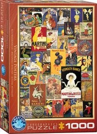 Produktbild: VINTAGE POSTERS COLLAGE 1000PC