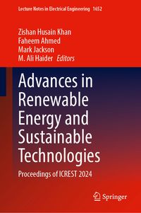 Produktbild: Advances in Renewable Energy and Sustainable Technologies