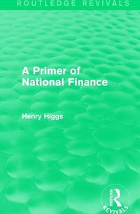 Produktbild: Higgs, H: A Primer of National Finance