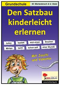 Produktbild: Lernwerkstatt Satzarten und Satzbau kinderleicht