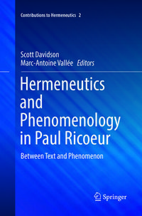 Produktbild: Hermeneutics and Phenomenology in Paul Ricoeur