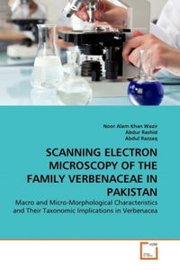 Produktbild: Khan Wazir, N: SCANNING ELECTRON MICROSCOPY OF THE FAMILY VE