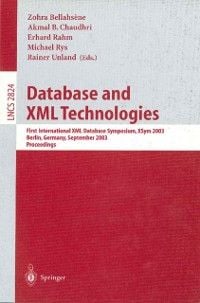 Produktbild: Database and XML Technologies