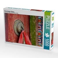 Produktbild: CALVENDO Puzzle T&uuml;r im Kloster Thiksey | 1000 Teile Lege-Gr&ouml;&szlig;e 64x48cm Foto-Puzzle f&uuml;r gl&uuml;ckliche Stunden