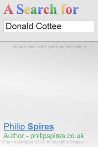 Produktbild: Search for Donald Cottee