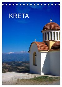 Produktbild: KRETA (Tischkalender 2026 DIN A5 hoch), CALVENDO Monatskalender
