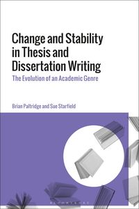 Produktbild: Paltridge, B: Change and Stability in Thesis and Dissertatio