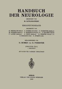 Produktbild: Handbuch der Neurologie