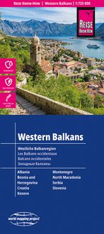 Produktbild: Reise Know-How Landkarte Westliche Balkanregion | Western Balkans (1:725.000)