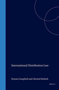 Produktbild: International Distribution Law
