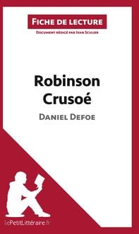 Produktbild: Robinson Cruso&eacute; de Daniel Defoe (Fiche de lecture)